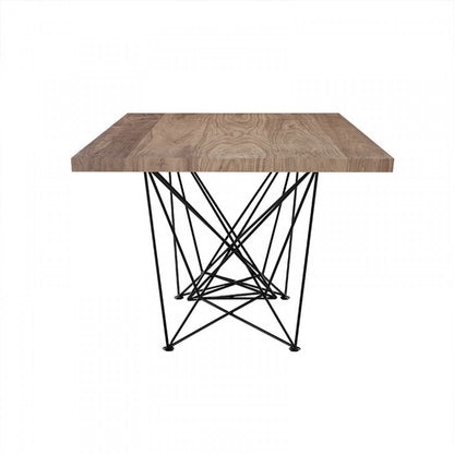 Modrest Naomi Modern Walnut Dining Table