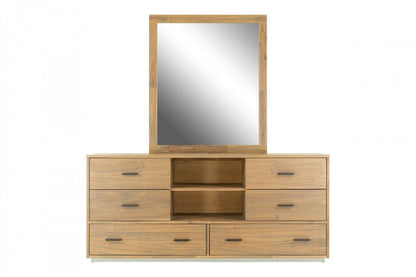 Nova Domus Fantasia Contemporary Walnut Dresser