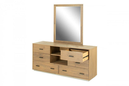 Nova Domus Fantasia Contemporary Walnut Dresser