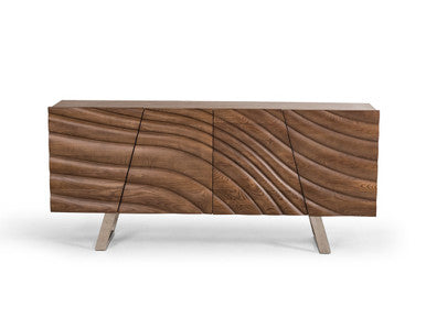 Modrest Finley Modern Walnut Buffet