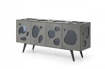 Modrest Fontana Modern Grey Buffet