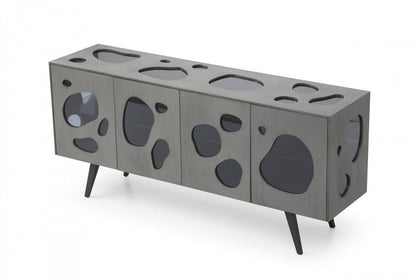 Modrest Fontana Modern Grey Buffet