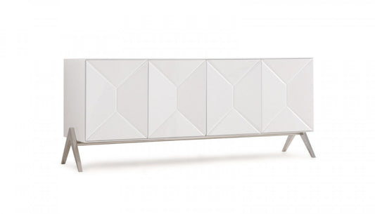 Modrest Candid Modern White Buffet