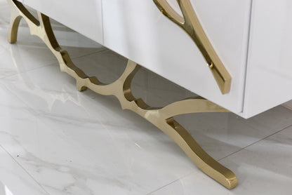 Modrest Legend Modern White & Gold Buffet