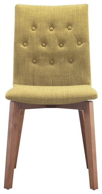Orebro Dining Chair Pea Green Set of 2