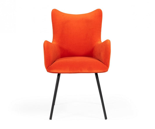 Modrest Judith - Modern Orange Dining Chair