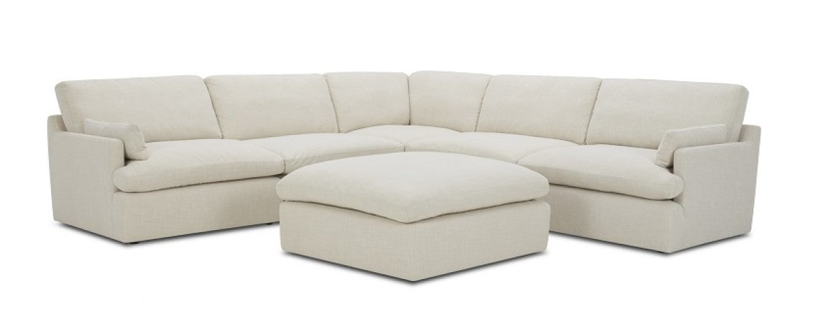 Divani Casa Danica - Modern Grey Sectional Sofa