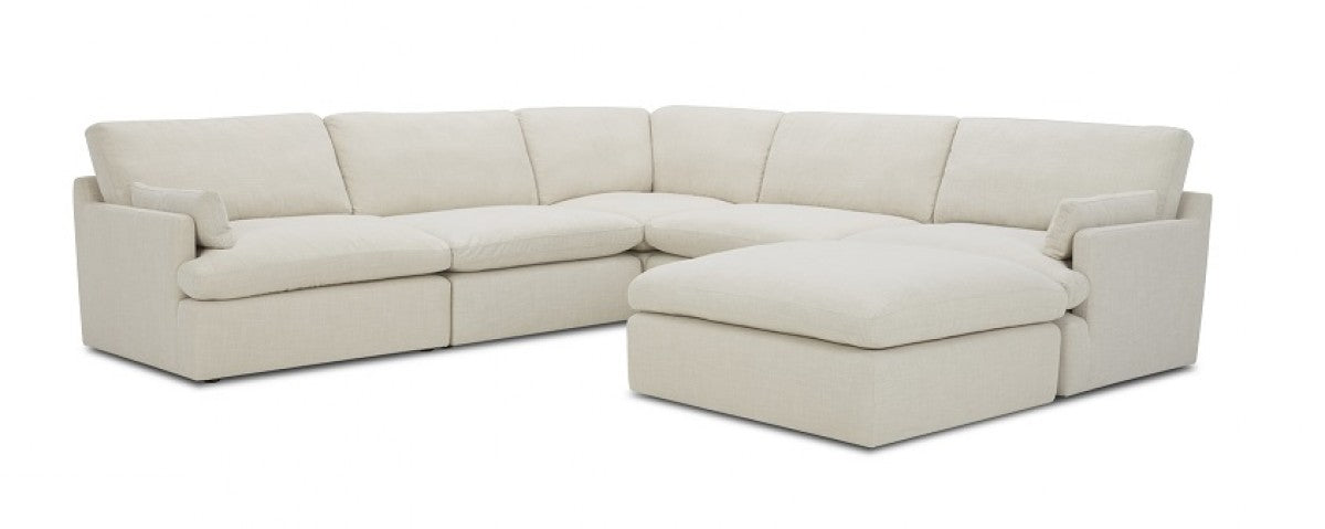 Divani Casa Danica - Modern Grey Sectional Sofa