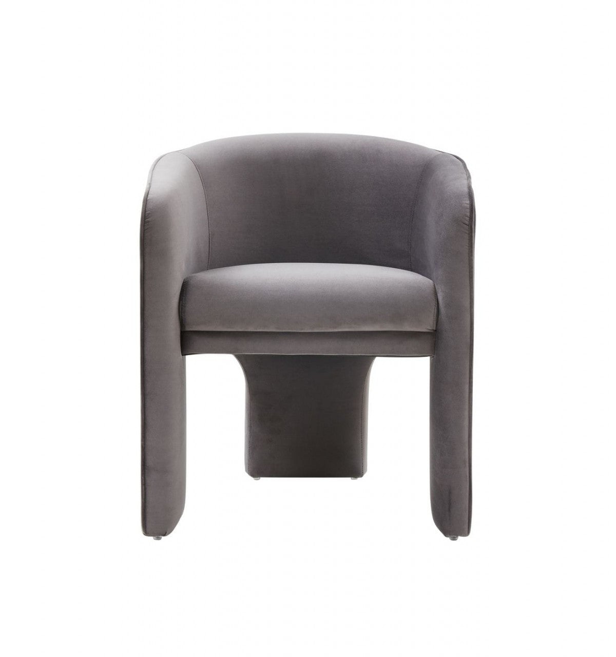 Modrest Kyle Modern Dark Grey Accent Chair