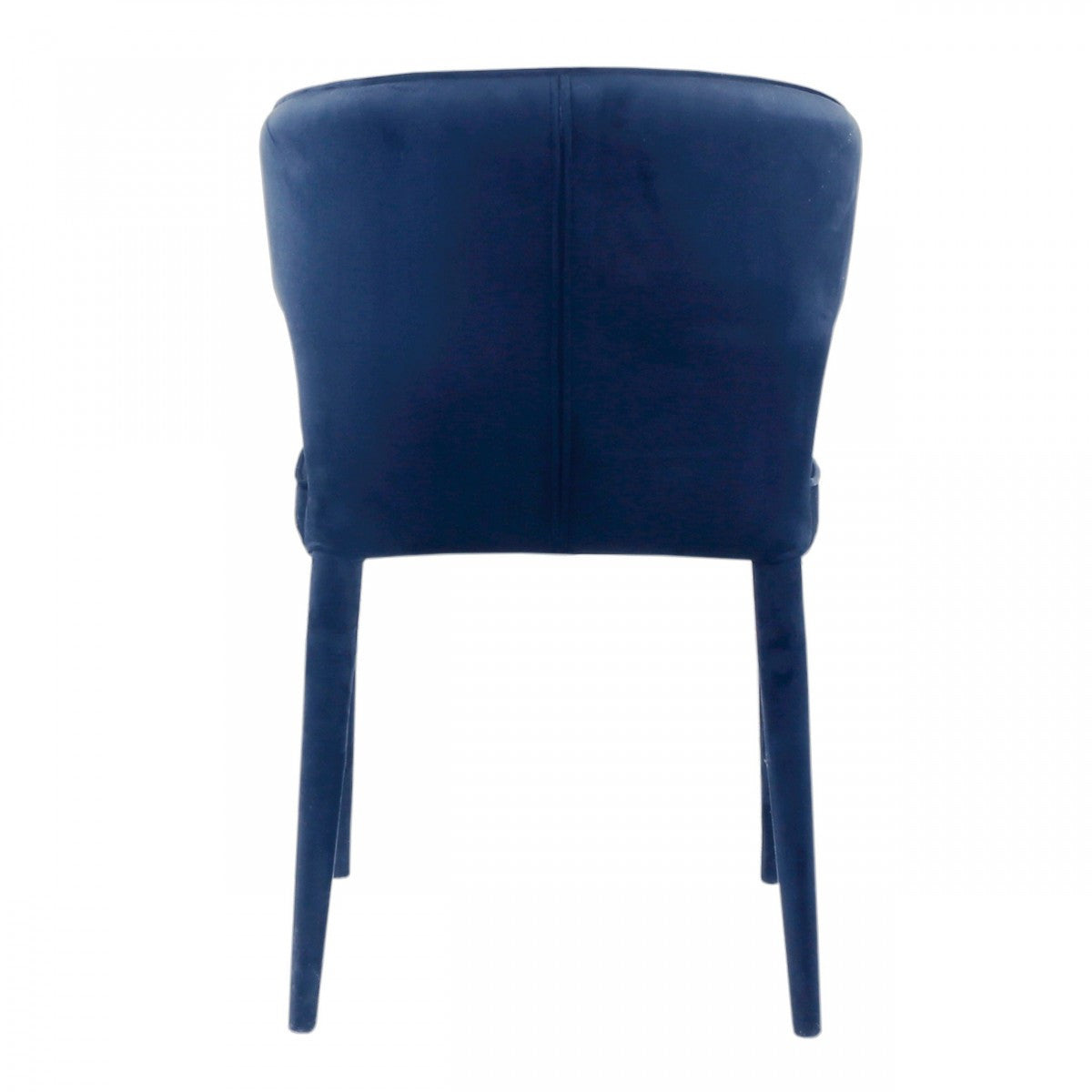 Modrest Lucero - Modern Blue Velvet Dining Armchair