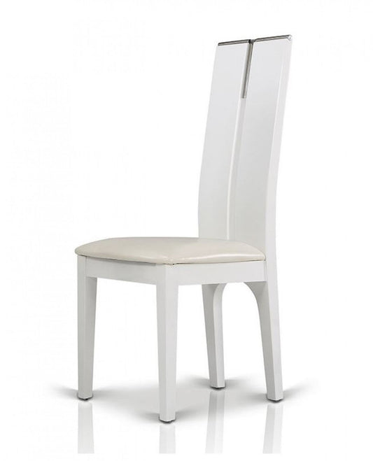 Modrest Maxi White Gloss Chair (Set of 2)