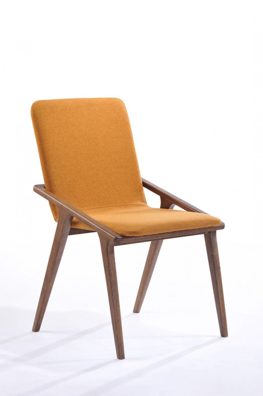 Zeppelin - Modern Orange Dining Chair (Set of 2)
