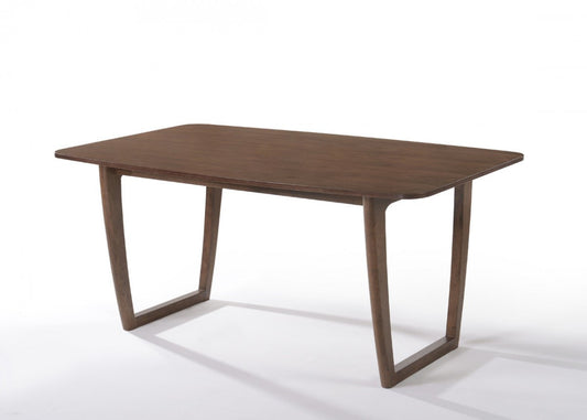 Modrest Jordan Modern Walnut Dining Table