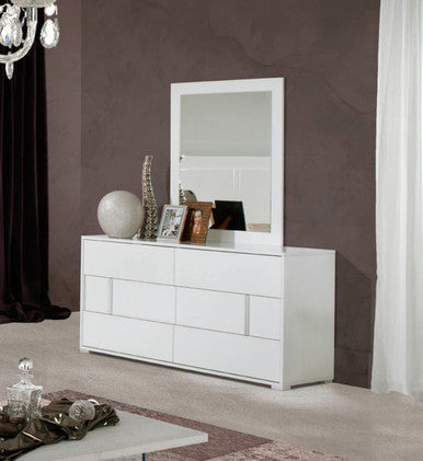 Modrest Nicla Italian Modern White Dresser