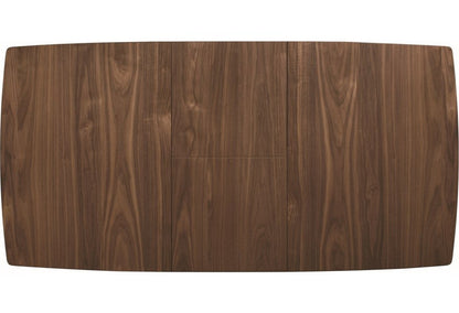 Alfredo Rectangular Dining Table in Natural Walnut - Elegant and Timeless Table for Classic Dining Rooms