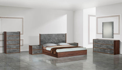 Nova Domus Rado Modern Walnut & Stucco Chest