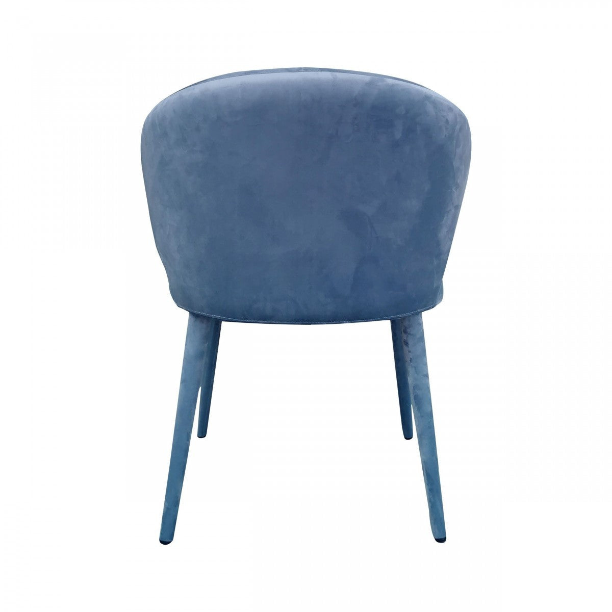 Modrest Salem Modern Blue Grey Fabric Dining Chair