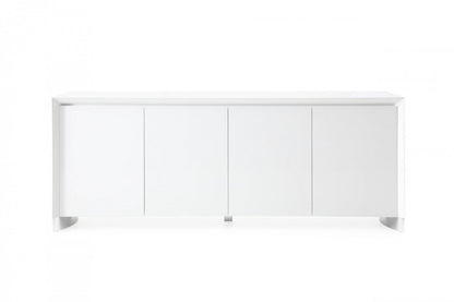 Modrest Siena Modern White High Gloss Buffet