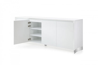 Modrest Siena Modern White High Gloss Buffet