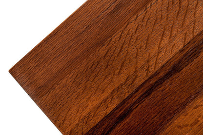 Modrest Turner Modern Aged Oak Side Table – Sleek Contemporary Living Room Accent