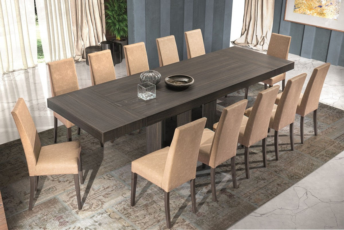 Nova Domus Unico Modern Dark Eucalyptus Dining Table