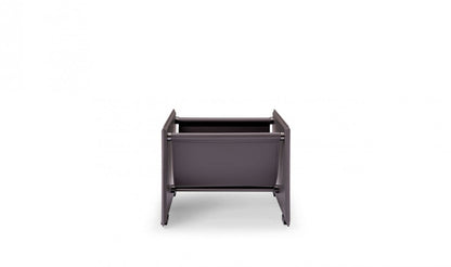 Modrest Uriah Modern Grey Magazine Rack