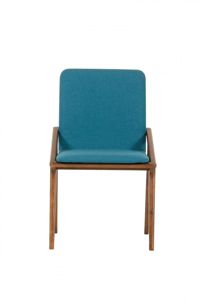Zeppelin - Modern Blue Dining Chair (Set of 2)